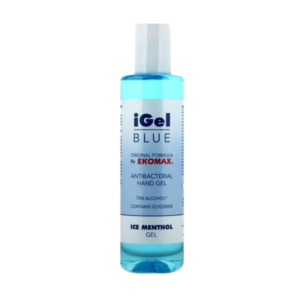 Dezinfectant virucid gel pentru maini iGel Blue - 200 ml